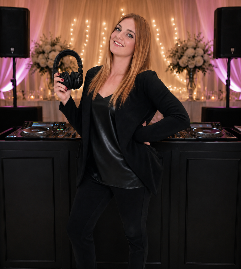 Top Female Wedding & Event DJ in Arizona | DJ Hemmesphere at Elegant Wedding Reception